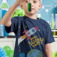 Science party guest of honour rocket