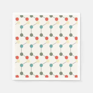 Science Party Laboratory Chemistry Fair Birthday Napkins