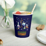 Science Party Paper Cups<br><div class="desc">Welcome your little scientists to a fantastic science-themed kids' birthday party with our Chemistry Set Paper Cups! This captivating cup features a chemistry set design with neon-colored accents, setting the perfect tone for your science celebration. Hang it at the entrance to greet your guests and excite them for a day...</div>