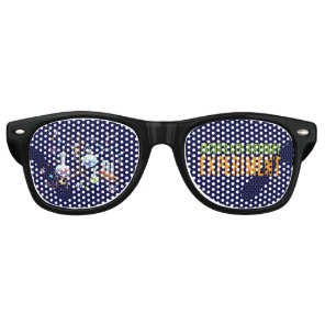 Science Party Retro Sunglasses