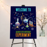Science Party Welcome Sign<br><div class="desc">Welcome your little scientists to a fantastic science-themed kids birthday party with our Chemistry Set Welcome Sign! This captivating welcome sign features a chemistry set design with neon-colored accents, setting the perfect tone for your science celebration. Hang it at the entrance to greet your guests and get them excited for...</div>