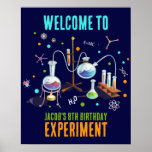 Science Party Welcome Sign<br><div class="desc">Welcome your little scientists to a fantastic science-themed kids birthday party with our Chemistry Set Welcome Sign! This captivating welcome sign features a chemistry set design with neon-colored accents, setting the perfect tone for your science celebration. Hang it at the entrance to greet your guests and get them excited for...</div>