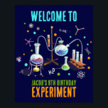 Science Party Welcome Sign<br><div class="desc">Welcome your little scientists to a fantastic science-themed kids birthday party with our Chemistry Set Welcome Sign! This captivating welcome sign features a chemistry set design with neon-colored accents, setting the perfect tone for your science celebration. Hang it at the entrance to greet your guests and get them excited for...</div>