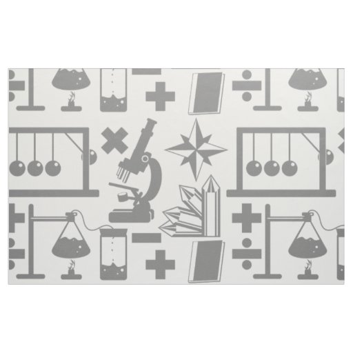 Science Pattern Fabric