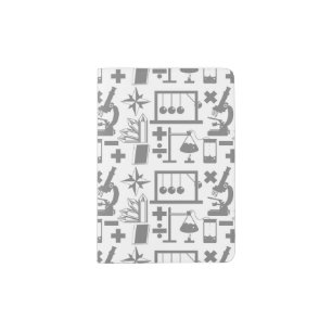 Science Pattern Passport Holder