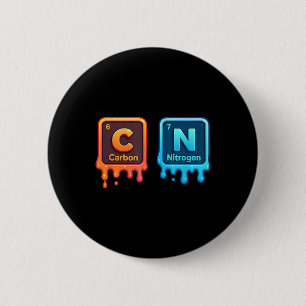 Science Periodic Table 67 Meme Aesthetic Funny 6 7 Button