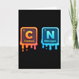 Science Periodic Table 67 Meme Aesthetic Funny 6 7 Card