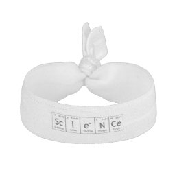 ScIeNCe Periodic Table Elements Word Chemistry Hair Tie