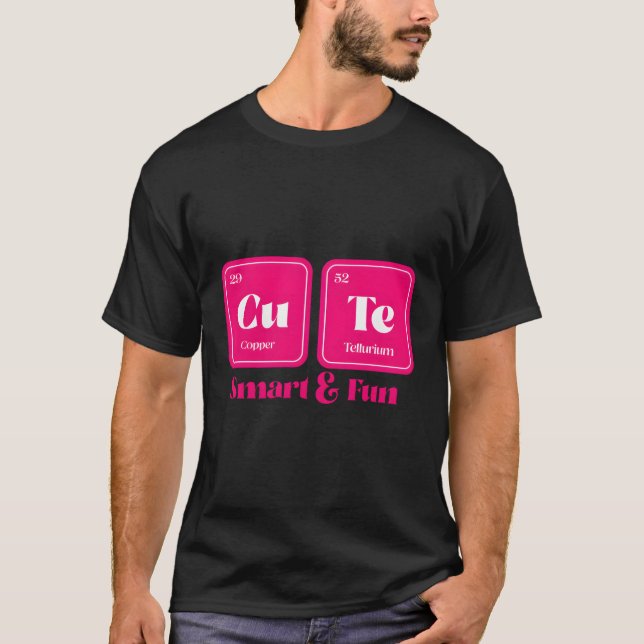 Science Periodic Table Sm Fun T-Shirt (Front)