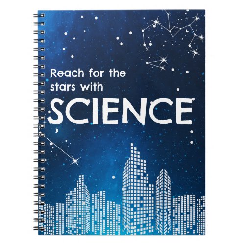 Science Personalized Notebook 2024 Galaxy