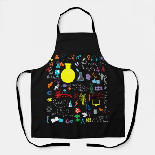 Science Physic Math Chemistry Biology Astronomy Apron