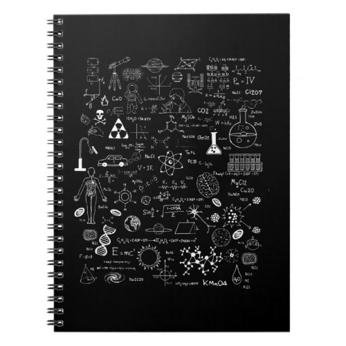 Science Physic Math Chemistry Biology Astronomy Notebook