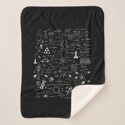Science Physic Math Chemistry Biology Astronomy Sherpa Blanket