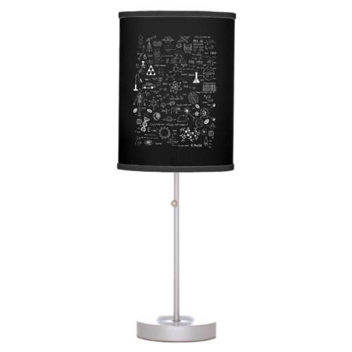 Science Physic Math Chemistry Biology Astronomy Table Lamp