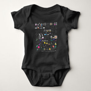 Science Physics Math Chemistry Biology Astronomy Baby Bodysuit