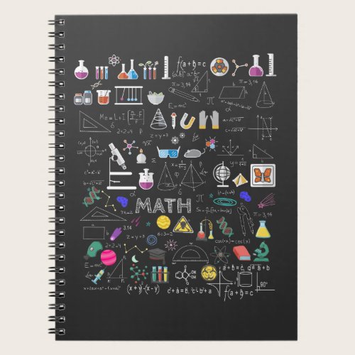 Science Physics Math Chemistry Biology Astronomy Notebook