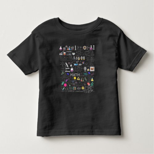Science Physics Math Chemistry Biology Astronomy Toddler T_shirt