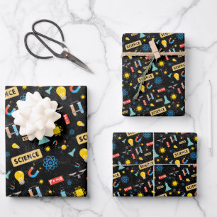 Science Physics Wrapping Paper Sheets