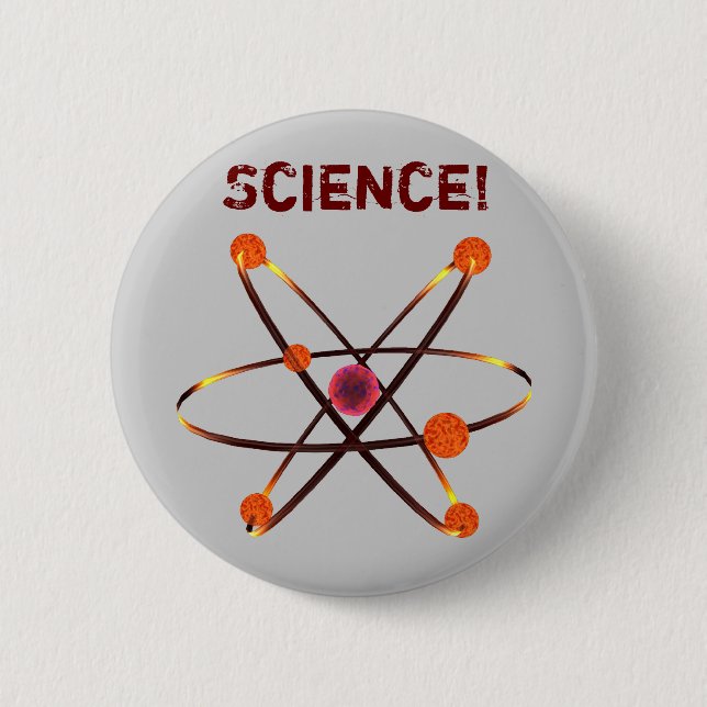 Science! Pinback Button (Front)