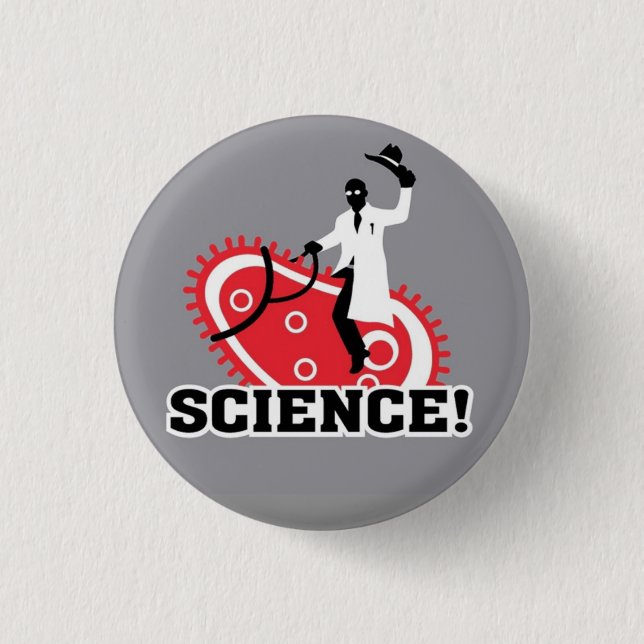 Science! Pinback Button (Front)