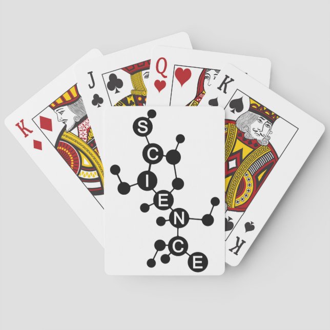 science poker cards (Back)