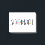 Science Post-it Notes<br><div class="desc">Awesome Science Design. A perfect match for every scientist,  science student,  science teacher and science lover. Great Gift idea for men,  women,  teens and kids.</div>