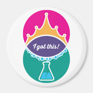 Science Princess (Bold) Magnet