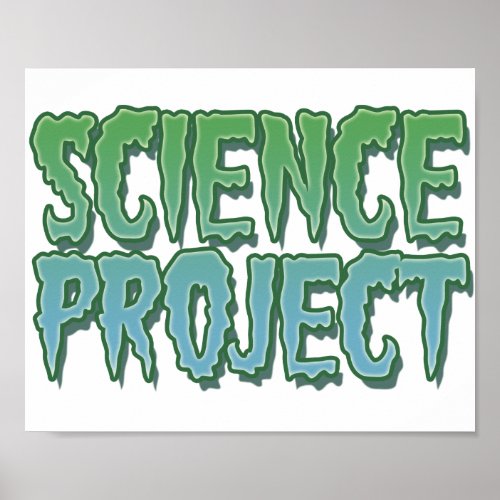 Science Project Poster
