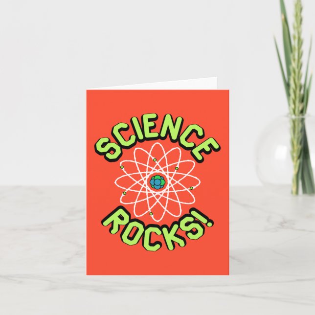 Science Rocks! Note & Greeting Cards (Front)