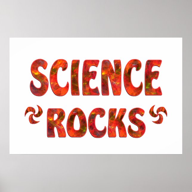 SCIENCE ROCKS POSTER (Front)