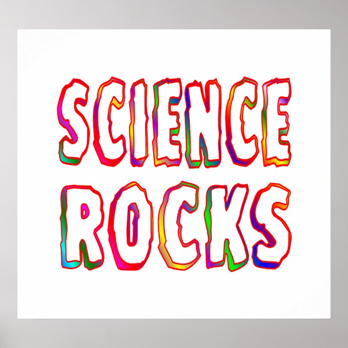 Science Rocks Print