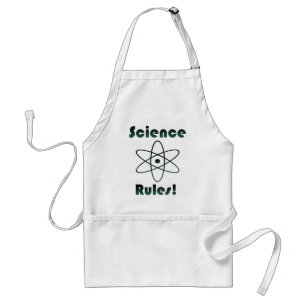 Science Rules Adult Apron