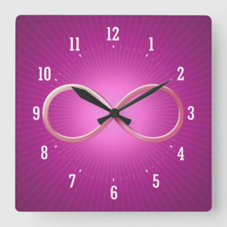 Science Rules | Geek Gifts Square Wall Clock