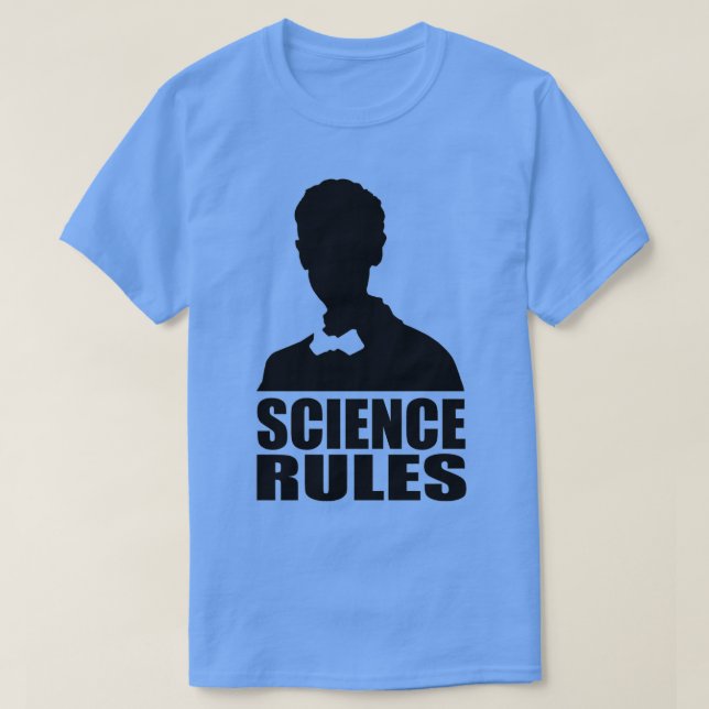 Science Rules  T-Shirt (Design Front)