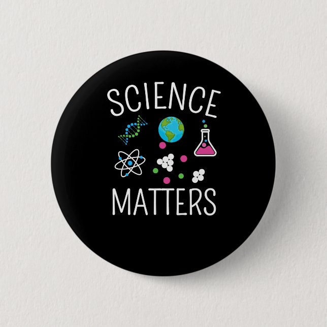 Science S - Funny Science Pun Sticker1  Button (Front)