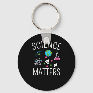 Science S - Funny Science Pun Sticker1 Keychain