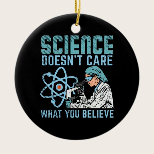 Science Scientist Ceramic Ornament Science Scientist Ceramic Ornament