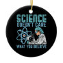 Science Scientist Ceramic Ornament