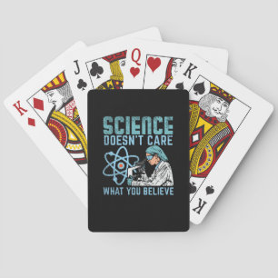 Science Scientist Poker Cards