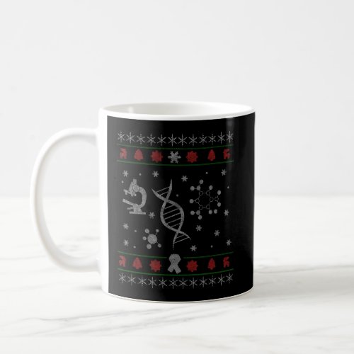 Science Scientist Ugly Christmas Sweater Coffee Mug
