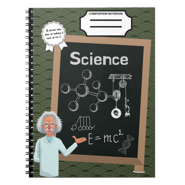 Science Spiral Photo Notebook (Front)