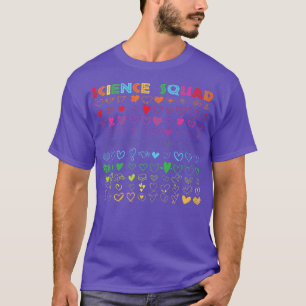 Science Squad Teacher Student Technology Engineer T-Shirt