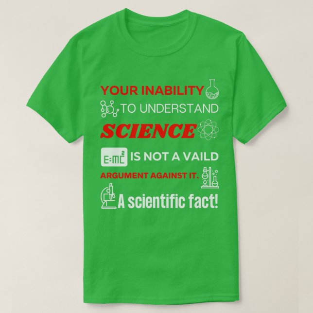 Science T T-Shirt (Design Front)