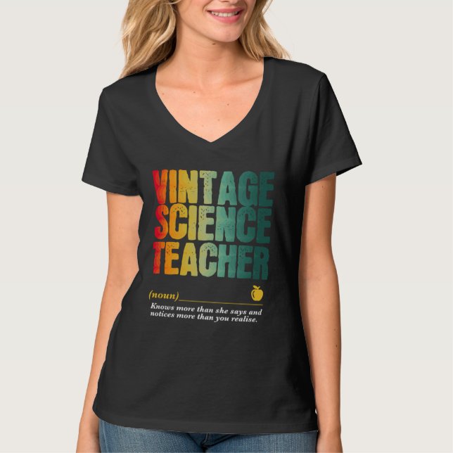 Science Teacher Appreciation Week Back to School 2 T-Shirt (Front)