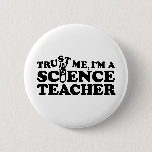 Science Teacher Button (Front)