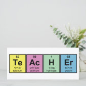 Science Teacher Chemical Elements (Standing Front)