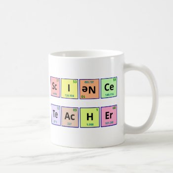 Science Teacher Coffee Mug by mathsciencetech at Zazzle