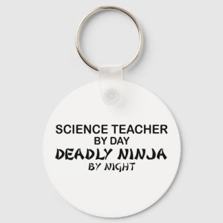 Science Teacher Deadly Ninja Keychain