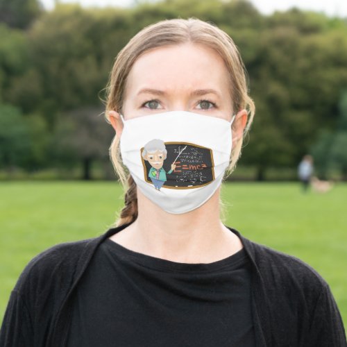 Science Teacher EMC2 Formula Adult Cloth Face Mask
