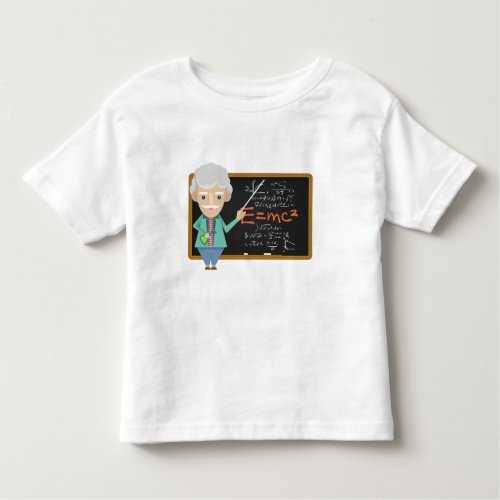 Science Teacher EMC2 Formula Toddler T_shirt